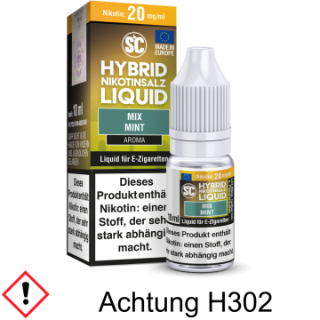 SC - Mix Mint - Hybrid Nikotinsalz Liquid 10 mg/ml