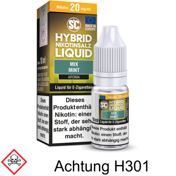 SC - Mix Mint -  Hybrid Nikotinsalz Liquid 20 mg/ml